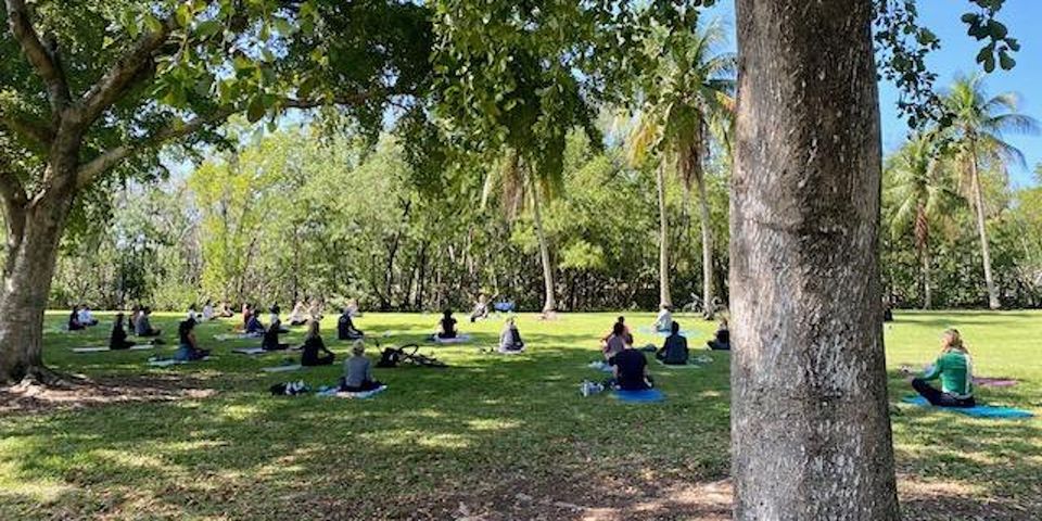 Yoga in Kennedy Park