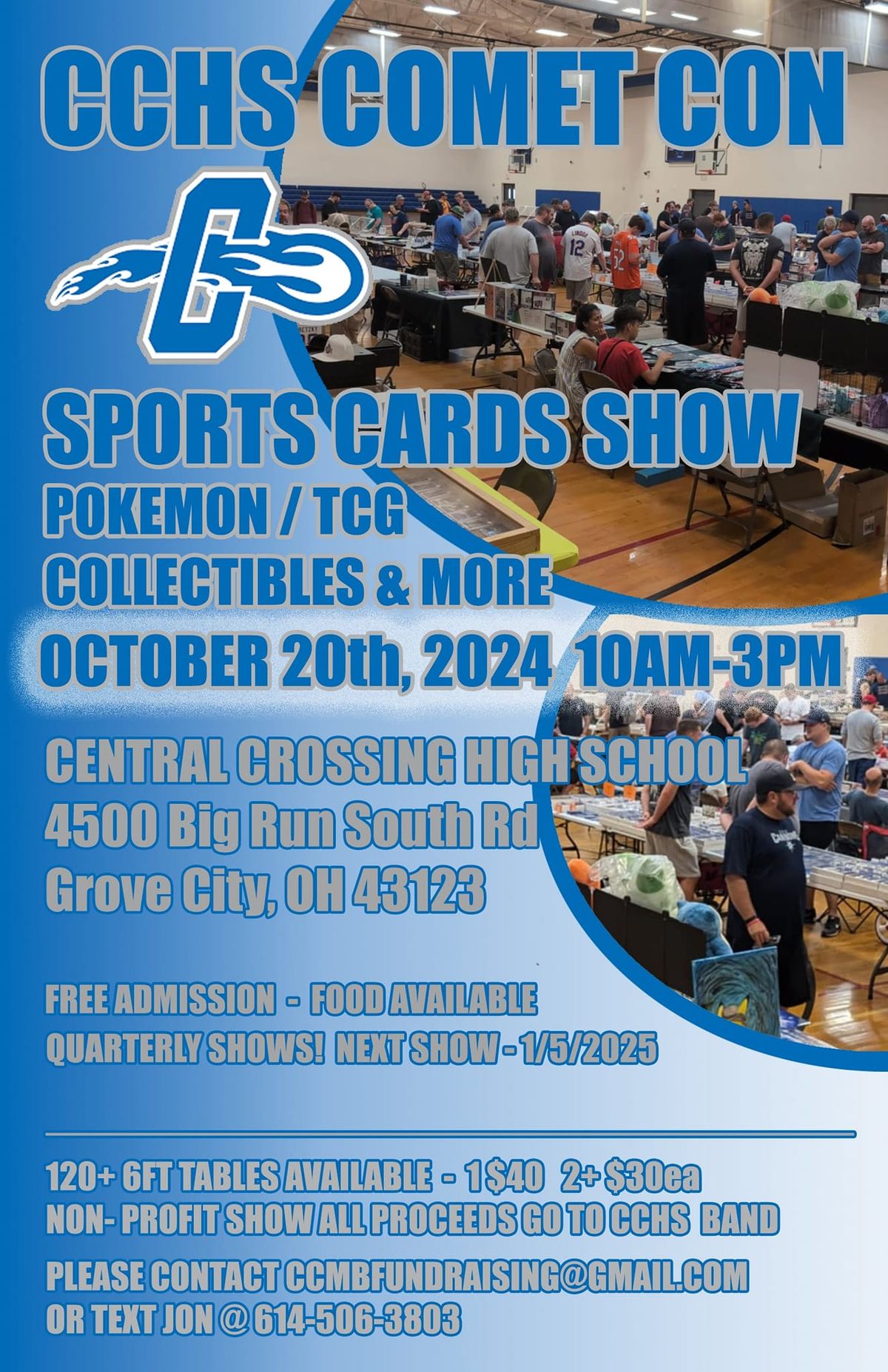 CCHS Comet Con Sports\/TCG Card Show