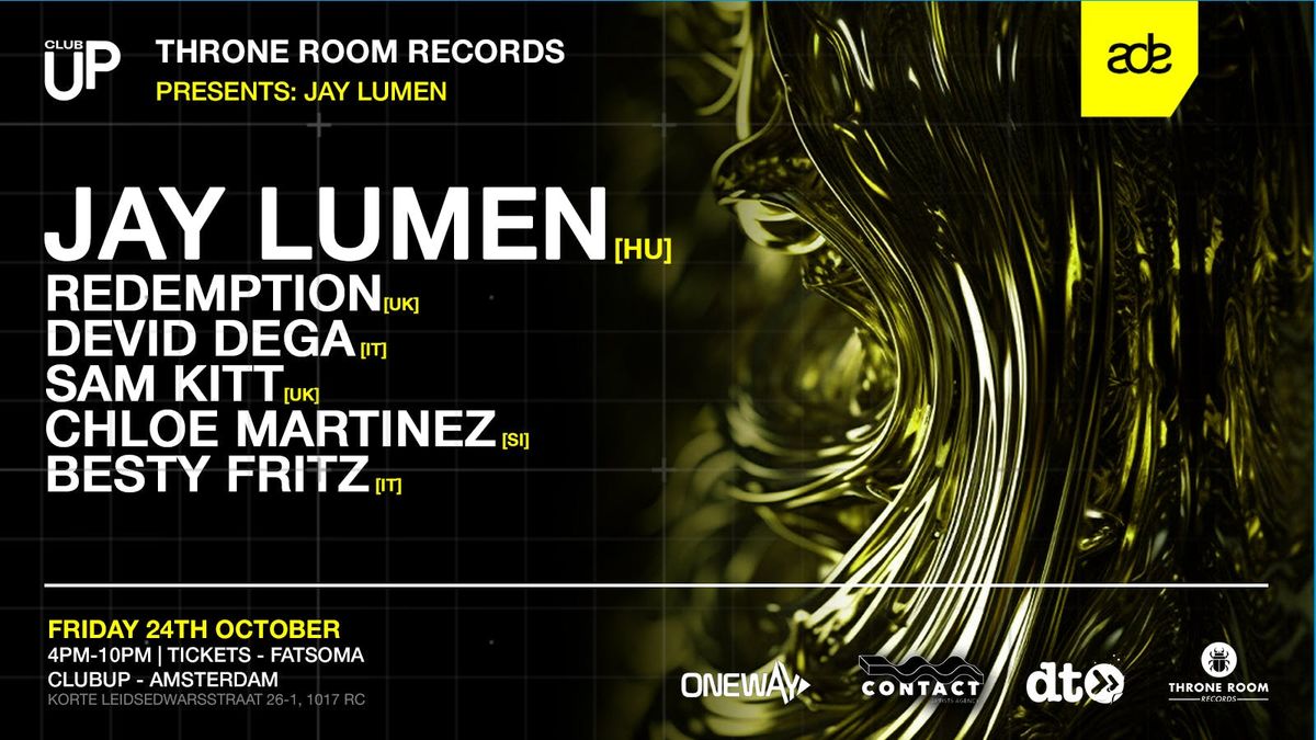 Throne Room Presents: Jay Lumen