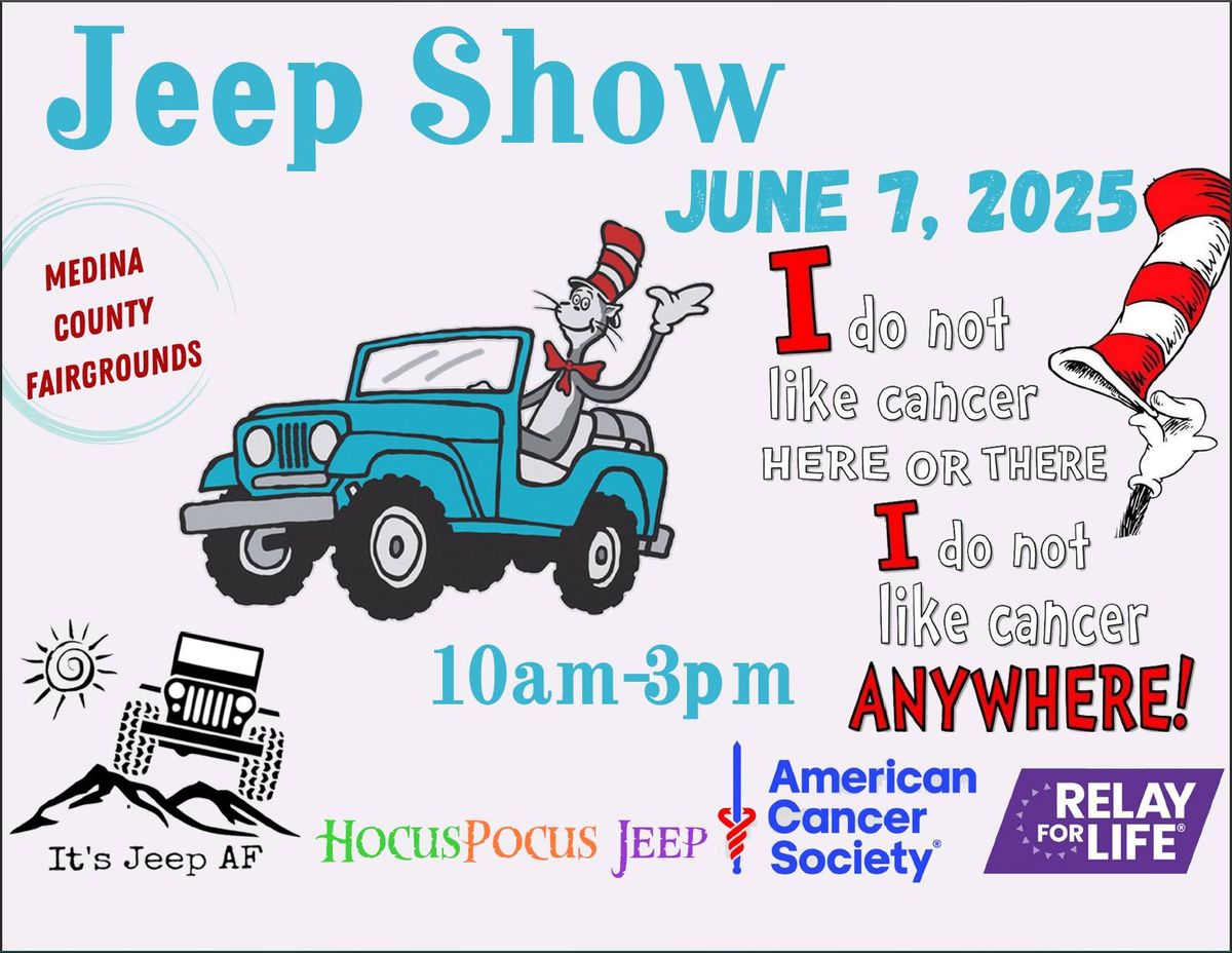 2025 Jeep Show @ Medina Relay for Life