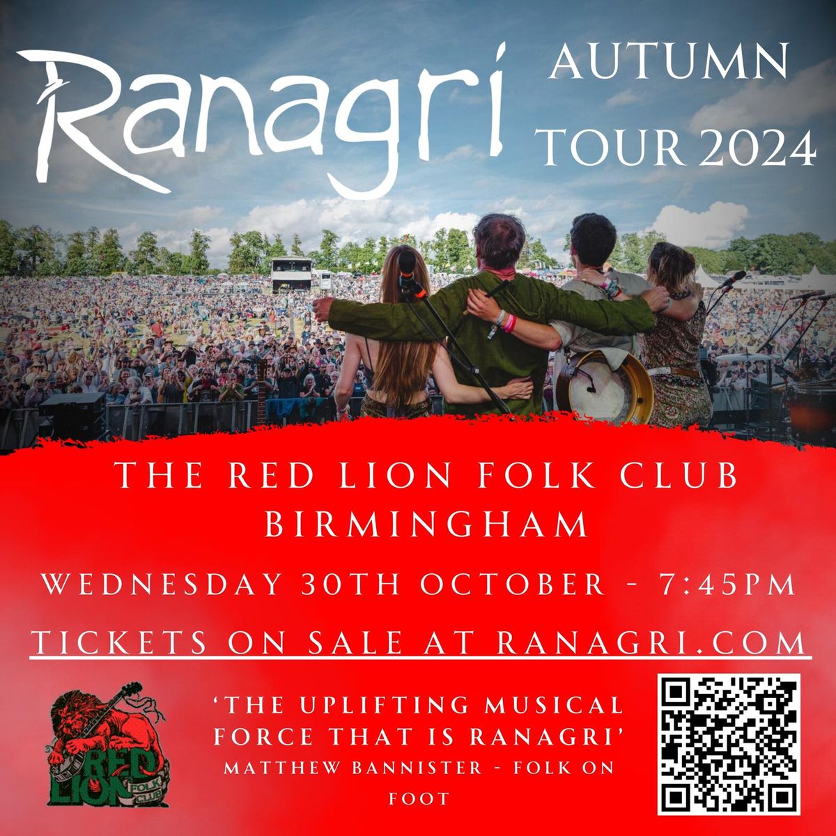 Ranagri @ The Red Lion Folk Club, Birmingham