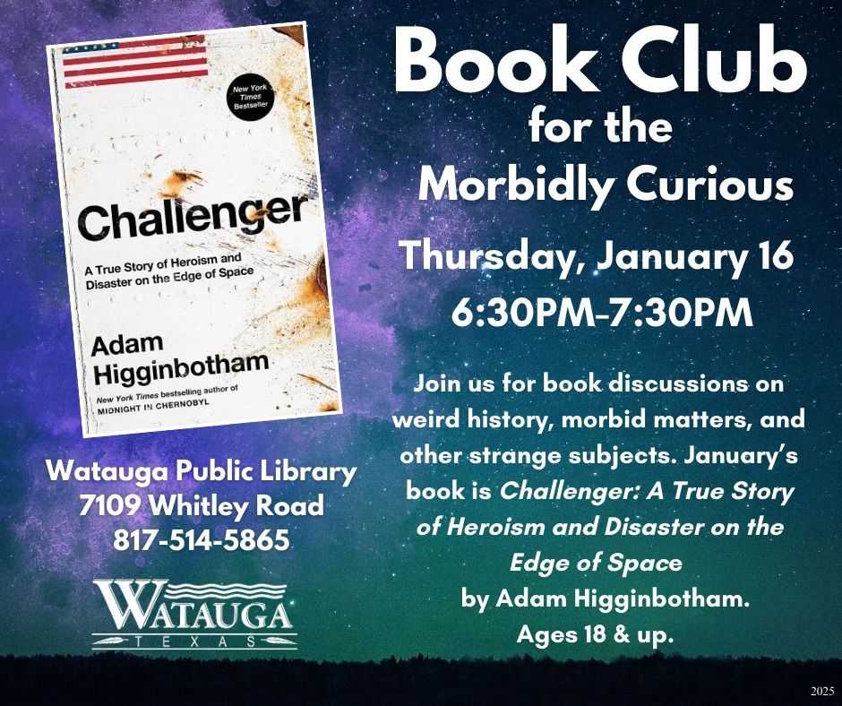 Book Club for the Morbidly Curious