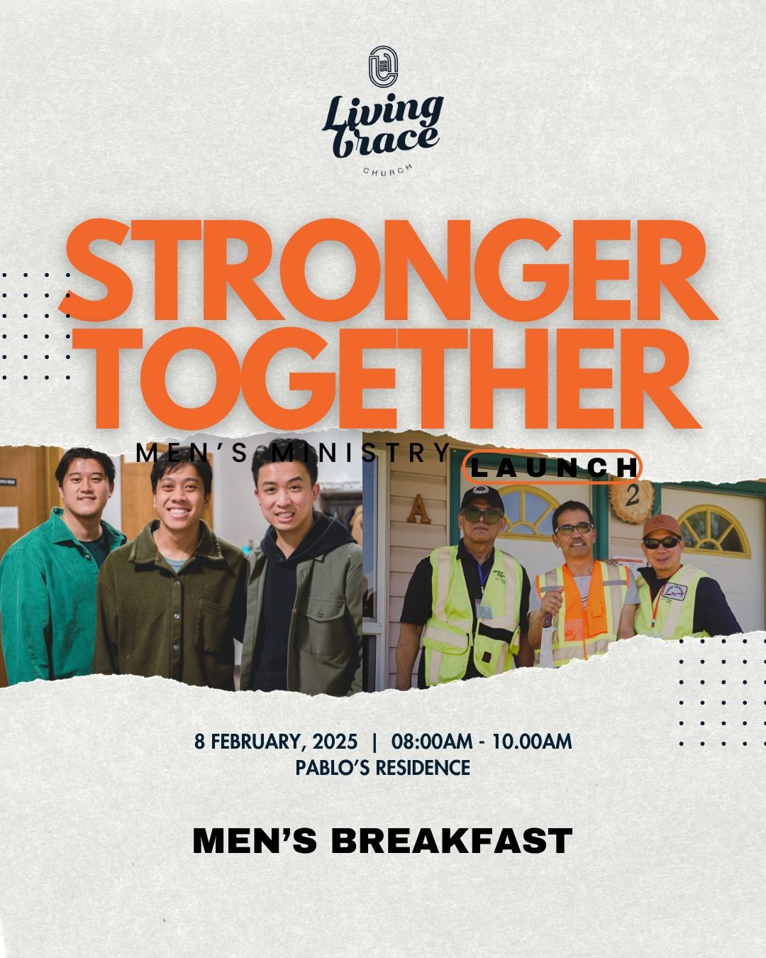 Men's Ministry Launch: Men's Breakfast