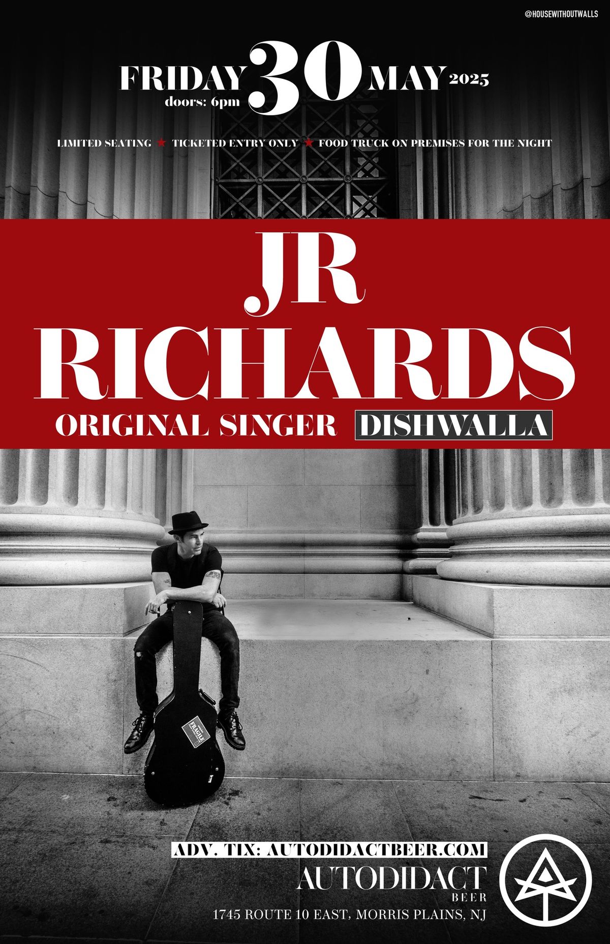 JR Richards (DISHWALLA) Solo Live Show at Autodidact