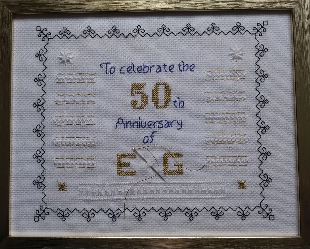 The Edmonton Needlecraft Guild's 50th Anniversary Retreat