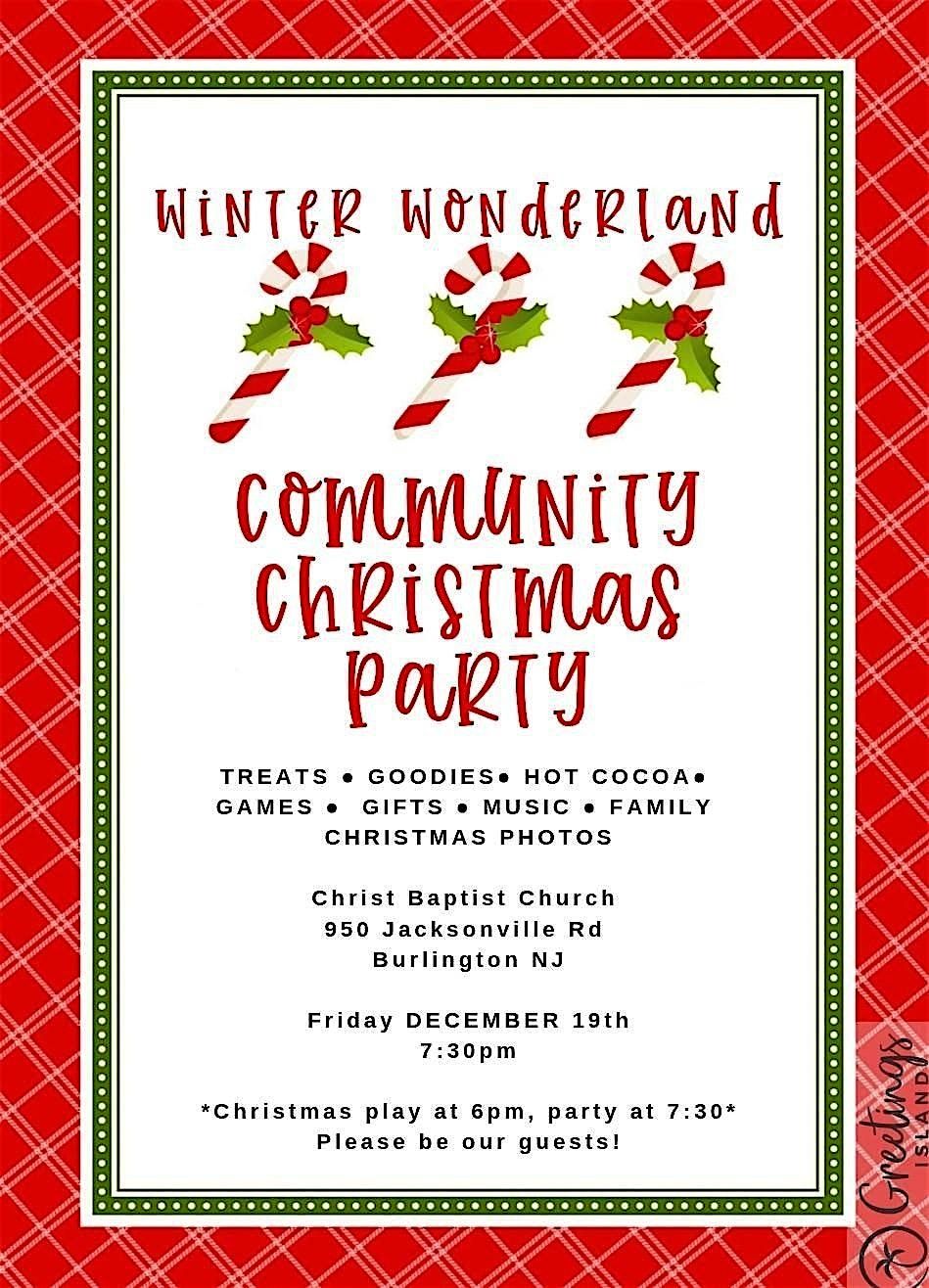 Winter Wonderland FREE Community Christmas Party!