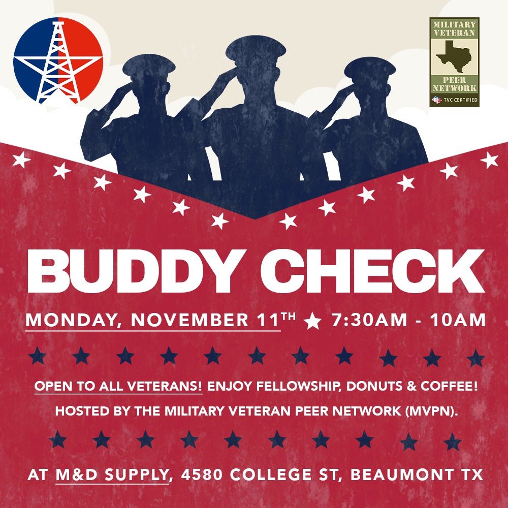 Veterans Day Buddy Check\/Coffee Talk