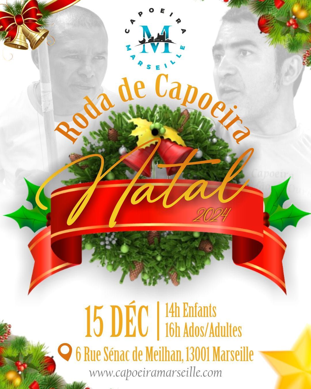 Roda de Natal Capoeira Marseille 