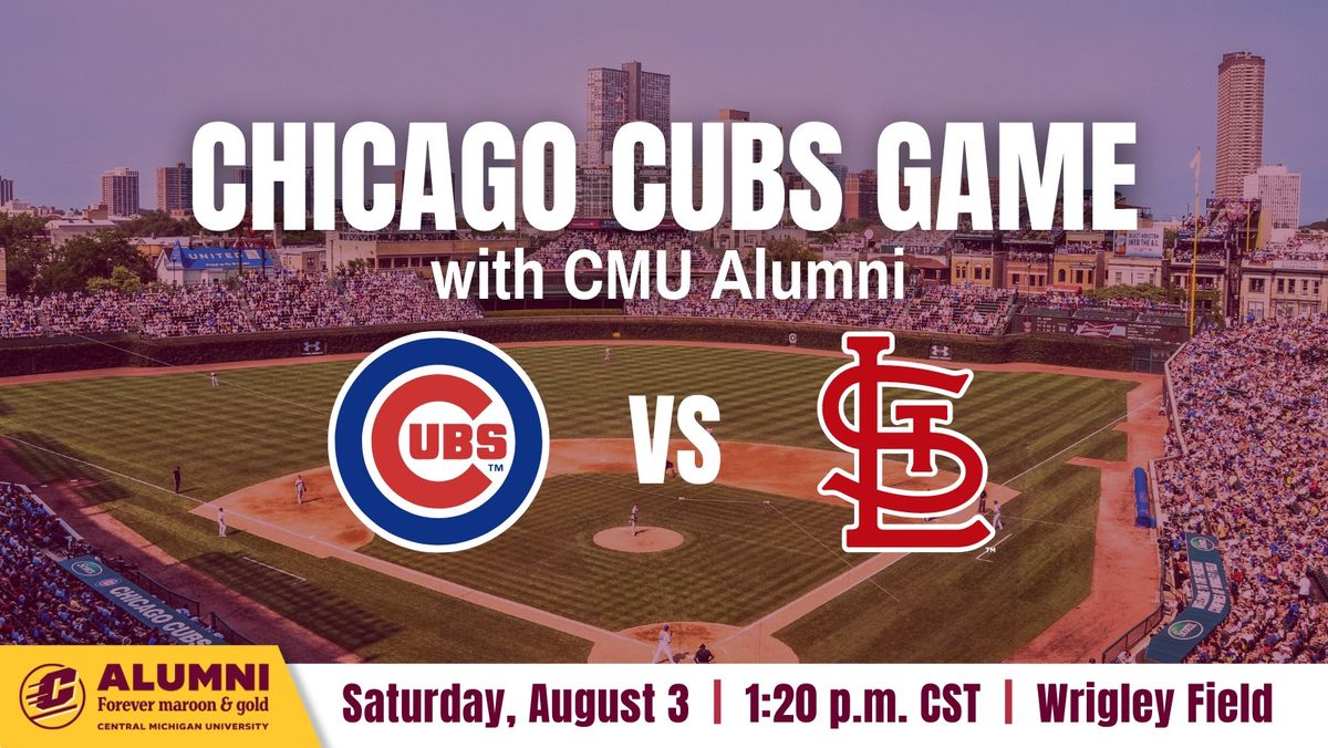 Chicago Cubs with CMU Alumni