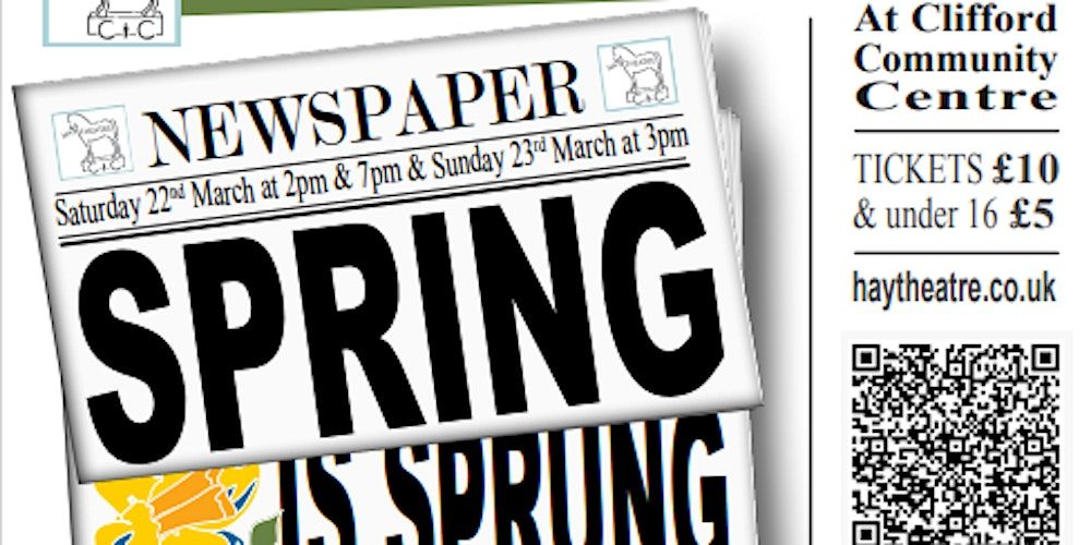 'Spring is Sprung' - Hay Theatre CIC's Spring Variety Show