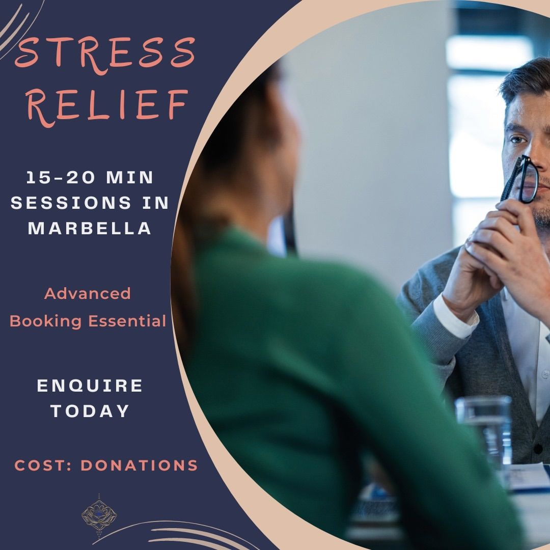 Stress Relief Complementary Sessions in Marbe