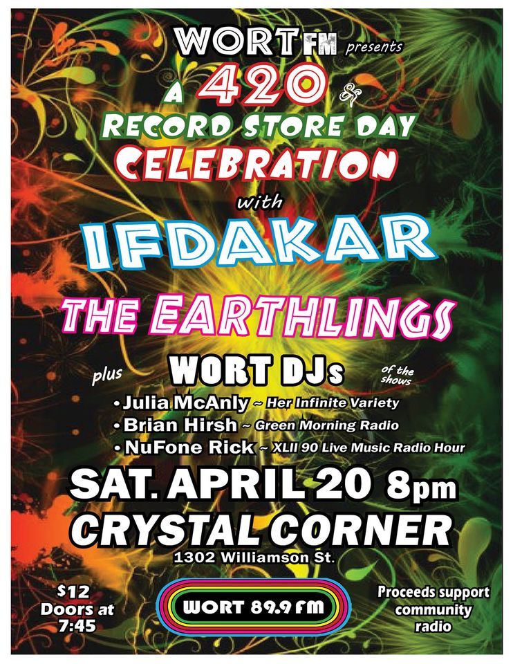 WORT 420 & Record Store Day Afterparty