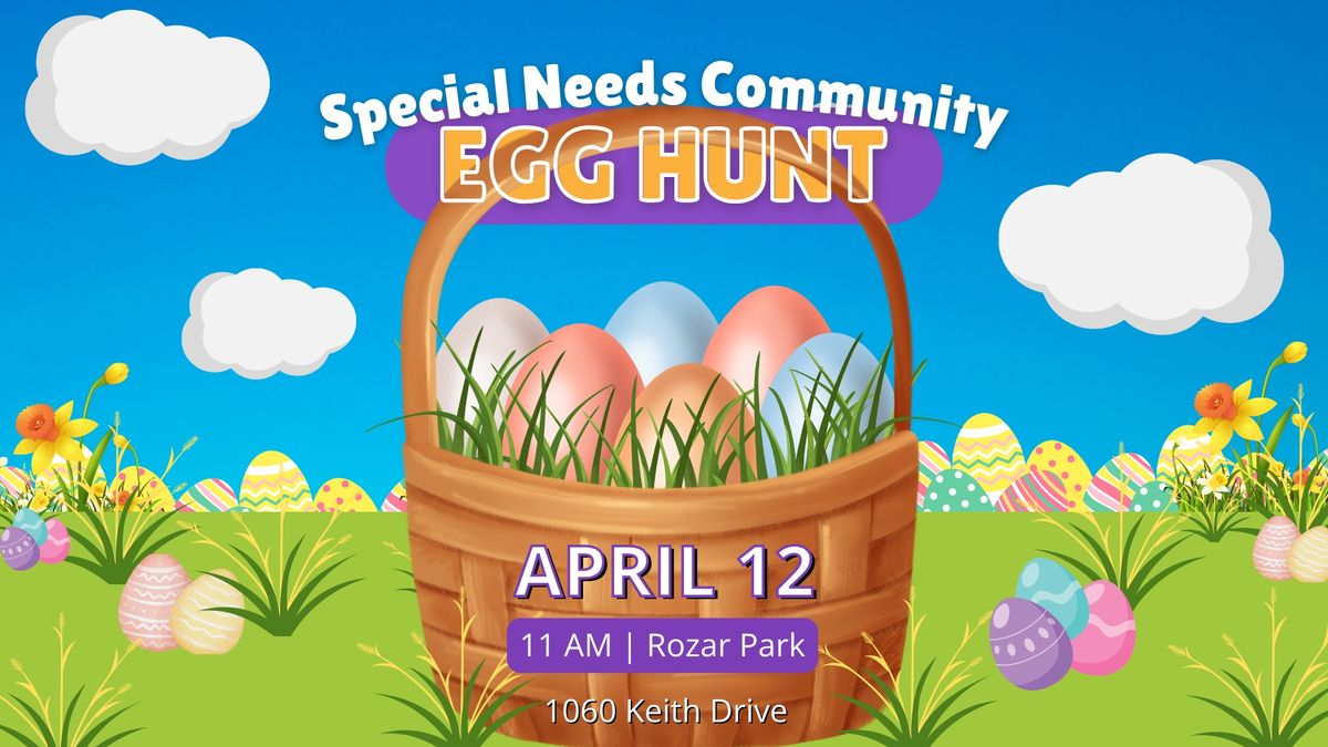 Special Needs Community Egg Hunt