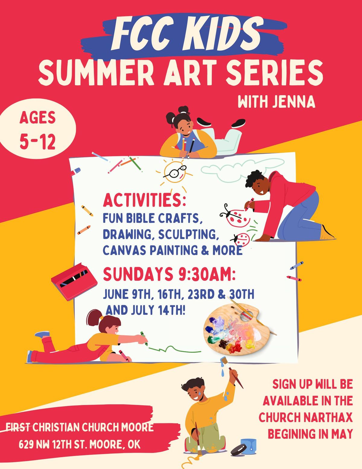 FCC Kids Summer Art Series 