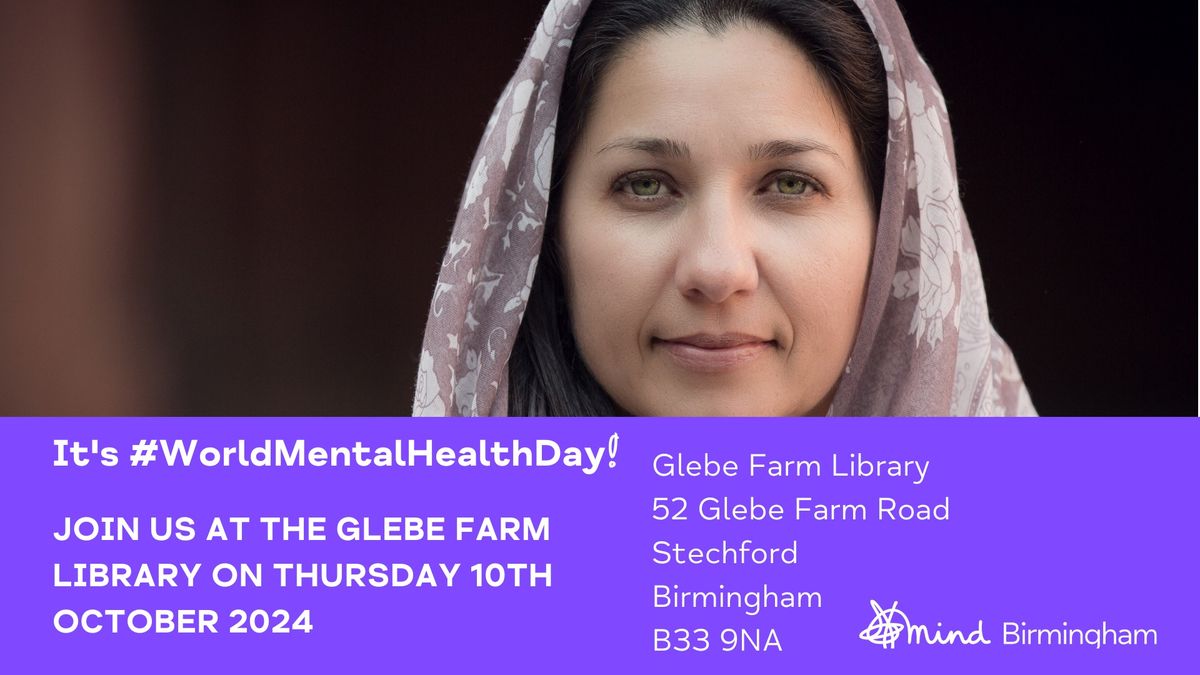 World Mental Health Day at Glebe Farm Library