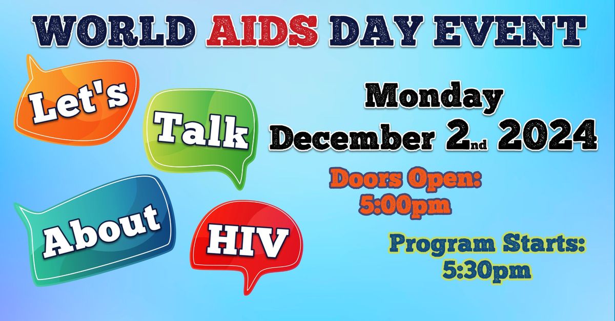 2024 World AIDS Day Program