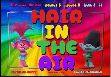 Hair in the Air Dance Camp: Ages 8 - 11