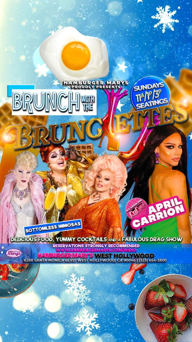 Drag Brunch at Hamburger Mary's at Hamburger Mary's