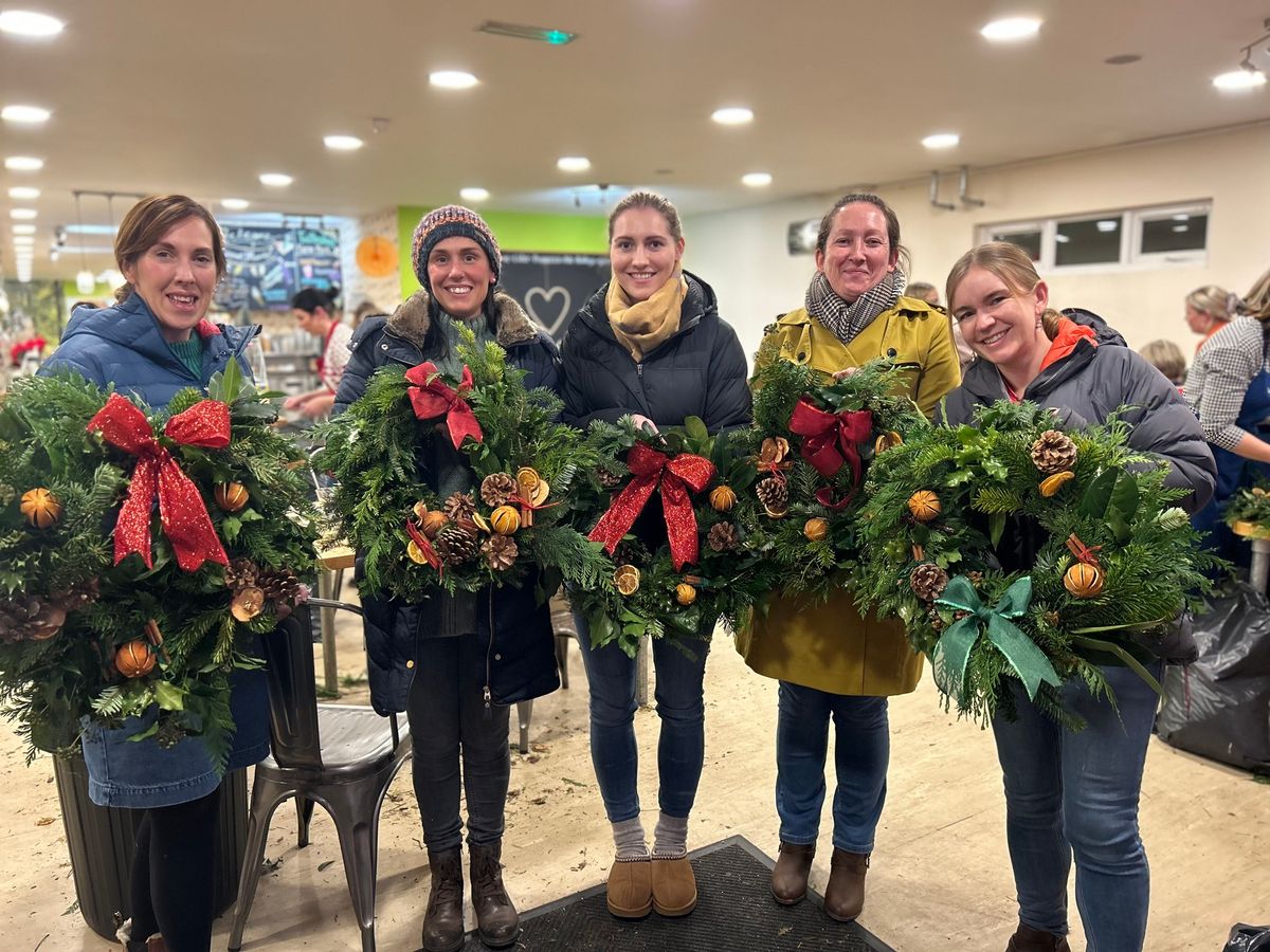 Christmas Wreath Making Session