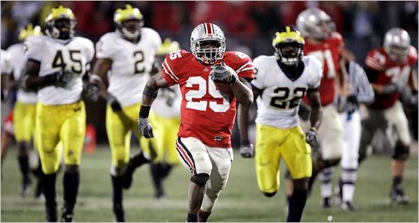 Ball State Cardinals at Ohio State Buckeyes Football