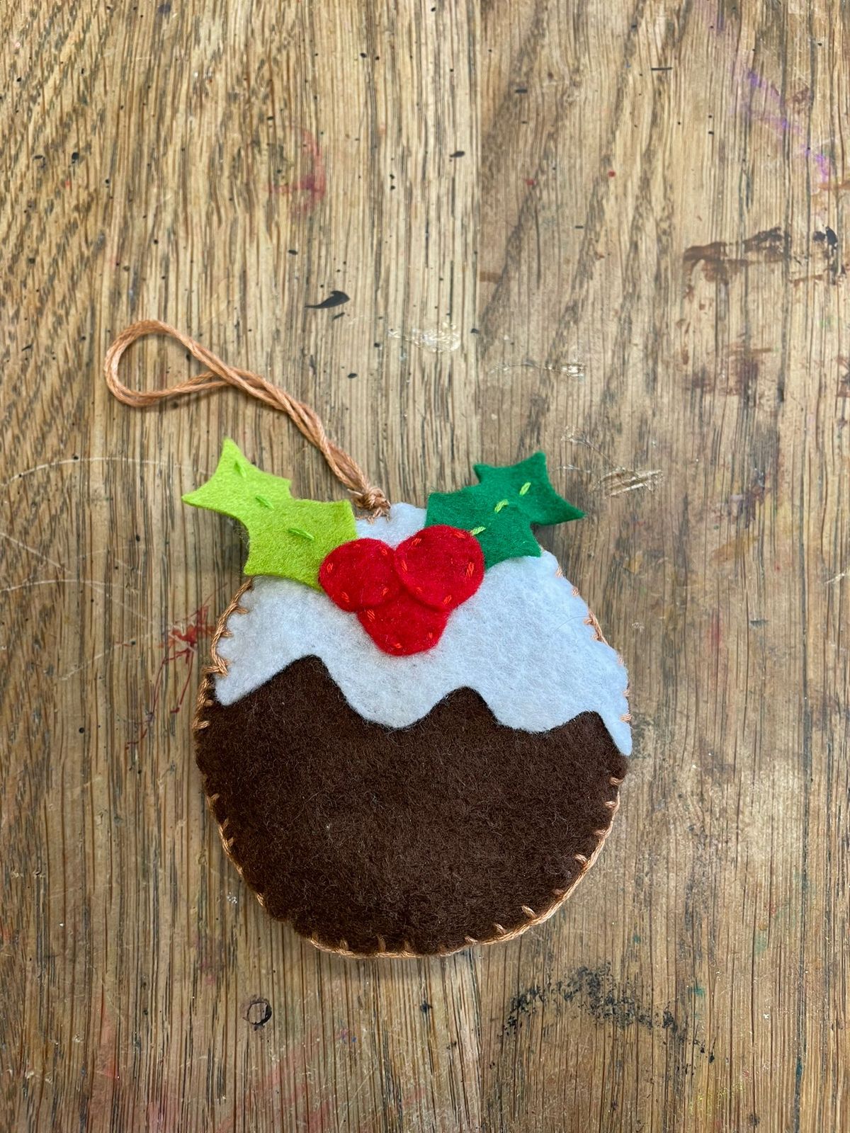 Crafty Social - Embroidered Decoration