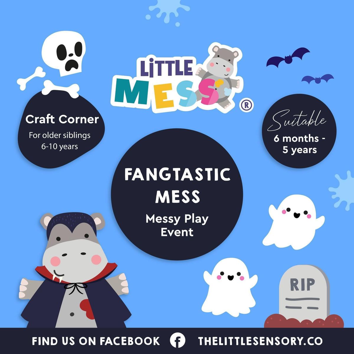 Messy Play Event- Fangtastic Mess- Costessey 