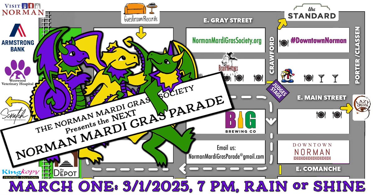 2025 Norman Mardi Gras Parade