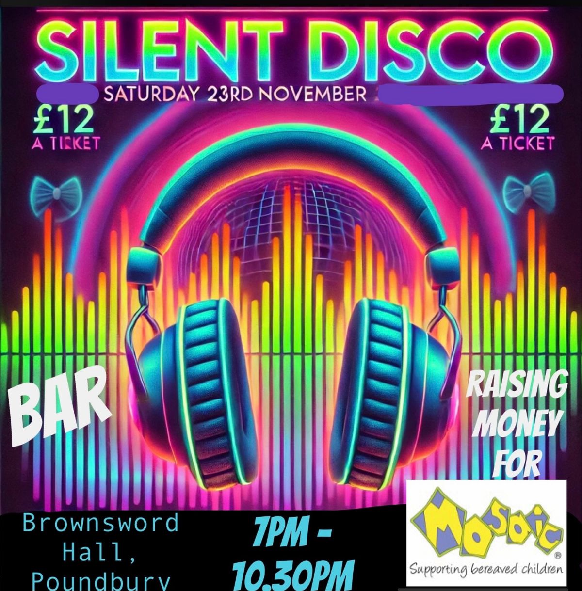 Silent Disco for Mosaic Charity