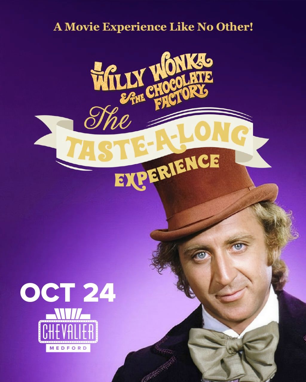 Willy Wonka Taste-a-Long at Uptown Theater Providence