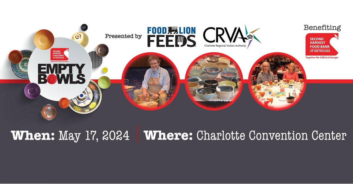 Empty Bowls presented by Food Lion Feeds and the CRVA