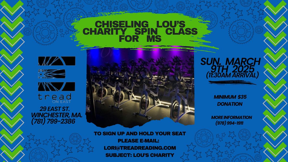 Chiseling Lou's - Charity Spin Class For MS