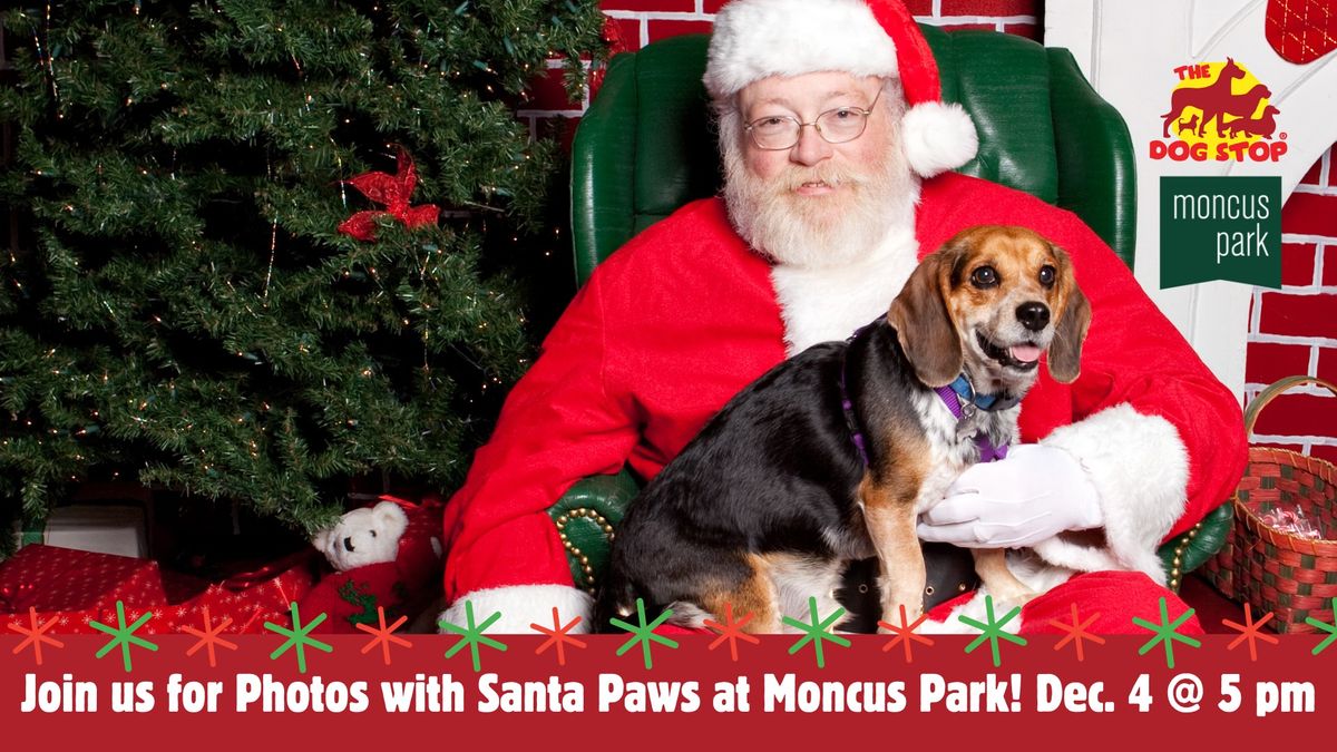 Photos with Santa Paws - Moncus Park 