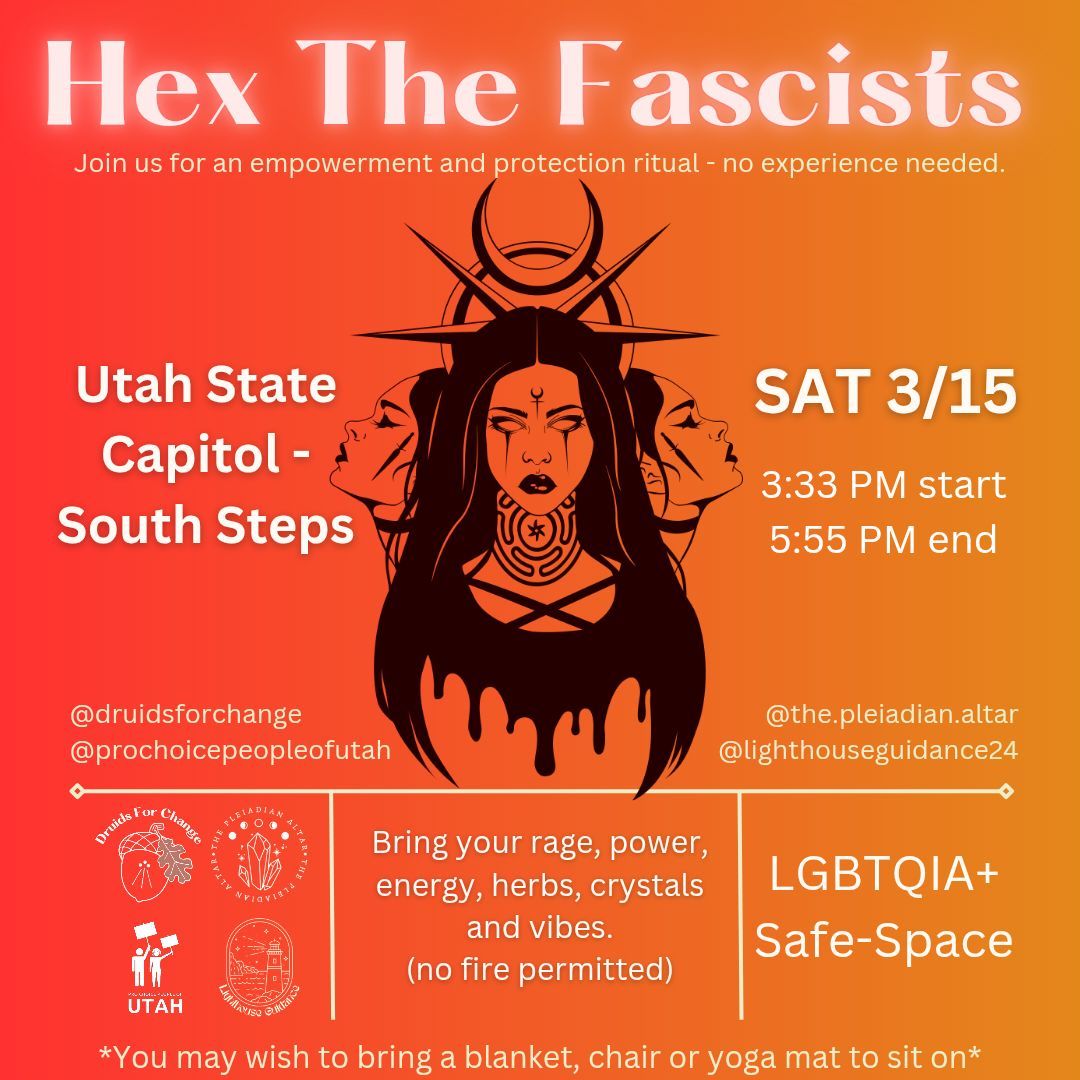 Hex the Fascists - Justice & Empowerment Ritual \u2696\ufe0f\u270a\ud83c\udffb\ud83c\udff3\ufe0f\u200d\ud83c\udf08