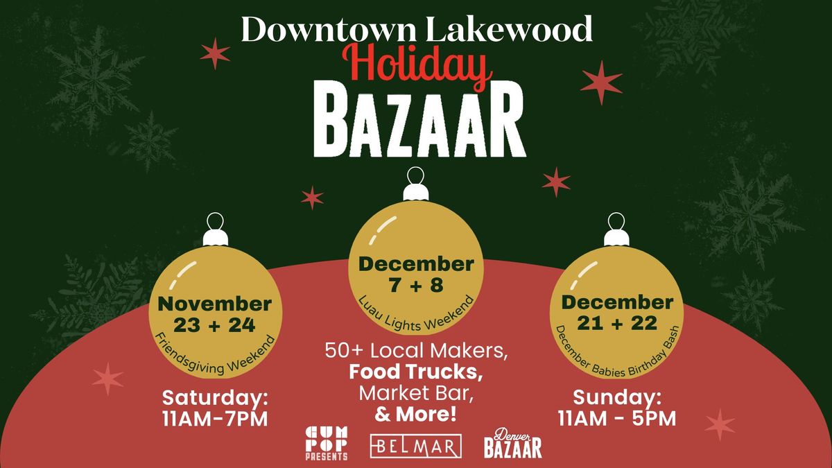 Downtown Lakewood Holiday BAZAAR