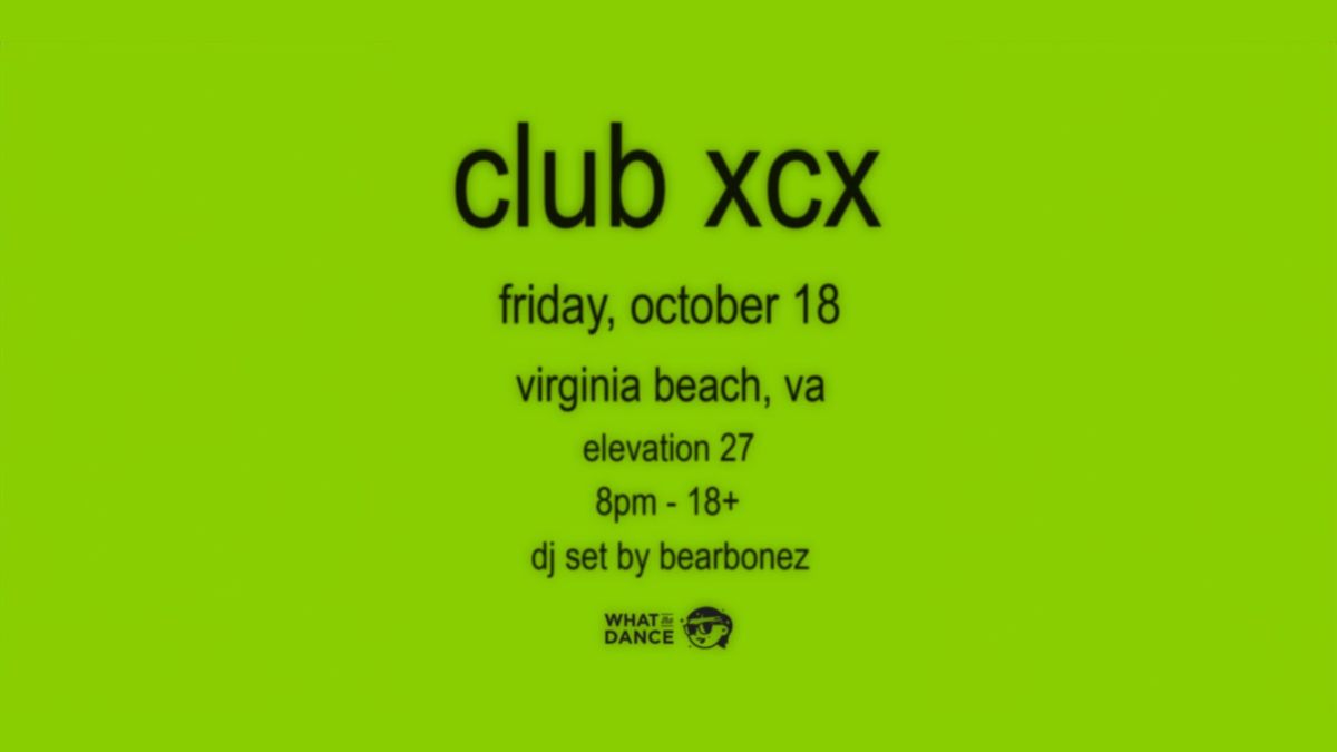 Club XCX: A Charli XCX Dance Party at Elevation 27 (Ages 18 & Up)