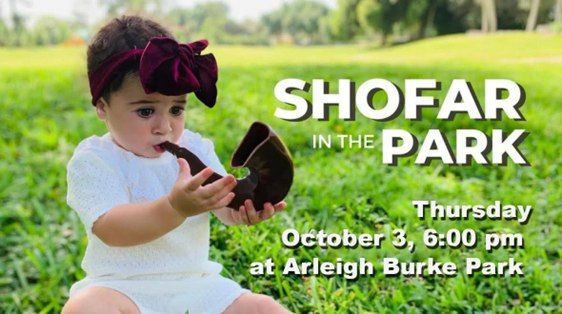 Shofar in the Park and Tashlich Ceremony