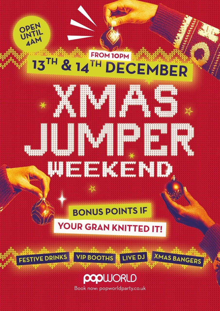 Xmas jumper weekender