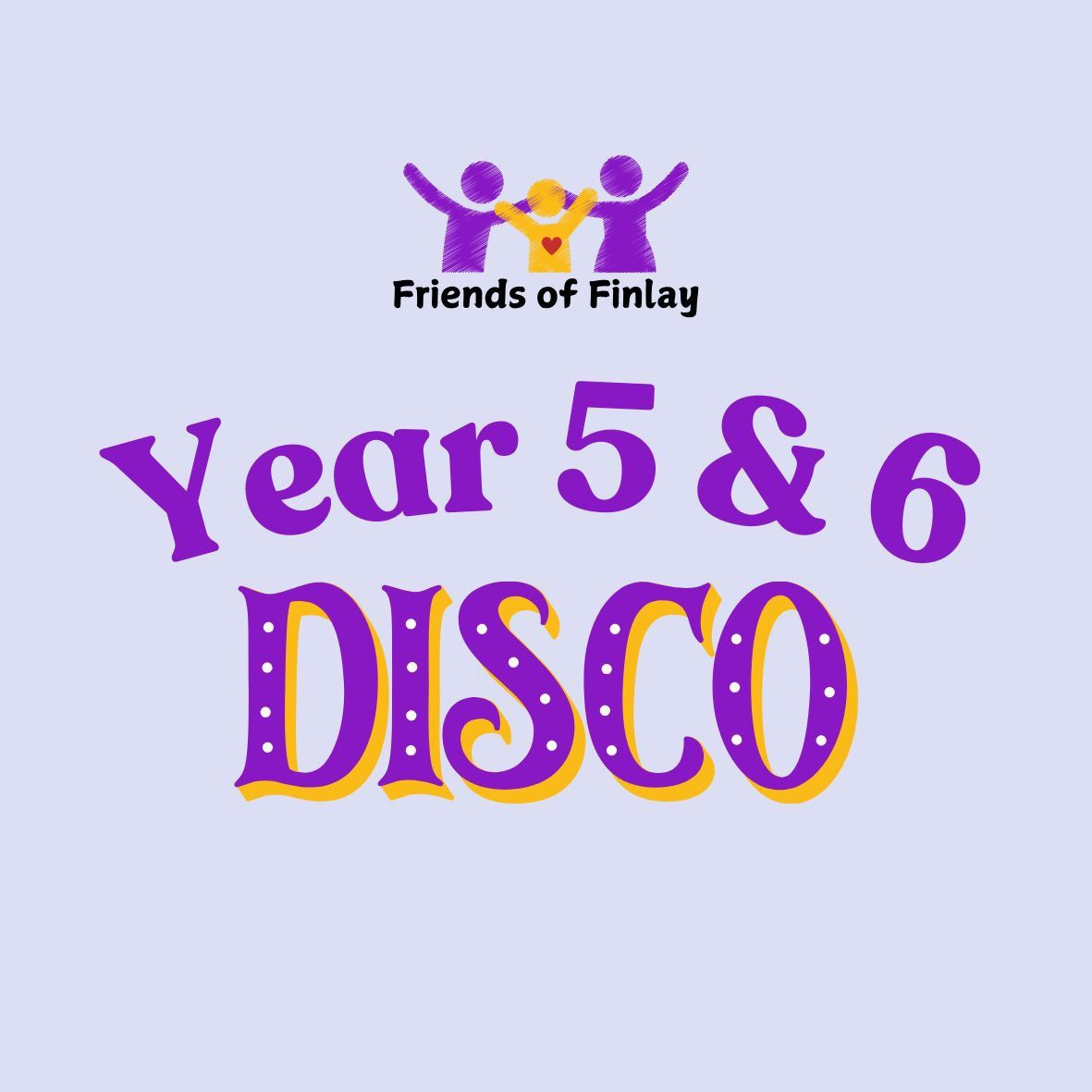 Years 5 and 6 Disco. 