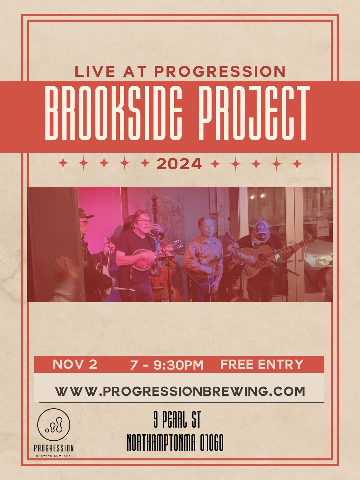 Brookside Project @ Progression Brewing Co.