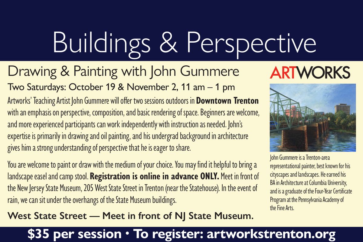 Buildings & Perspective: Drawing and Painting with John Gummere