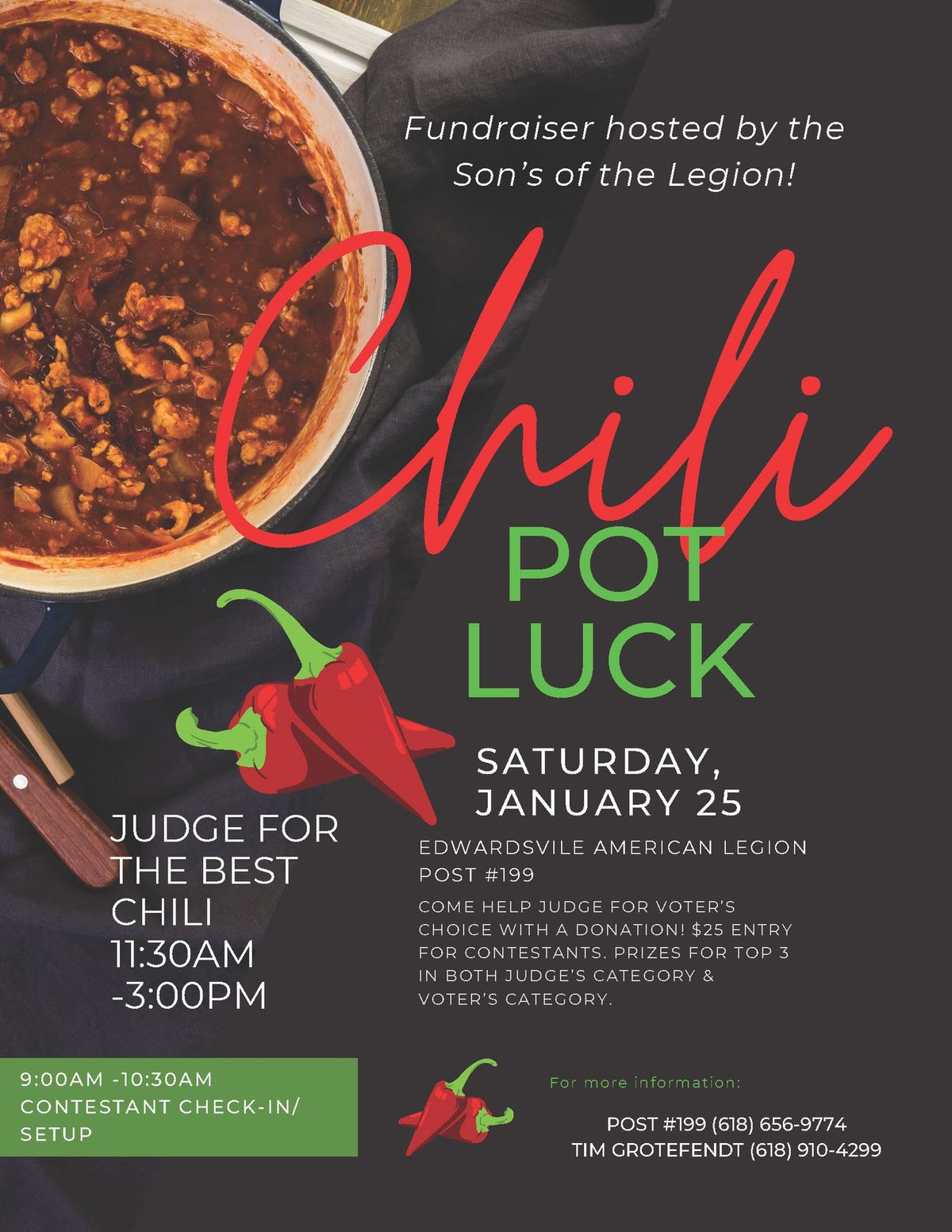 Chili Pot Luck