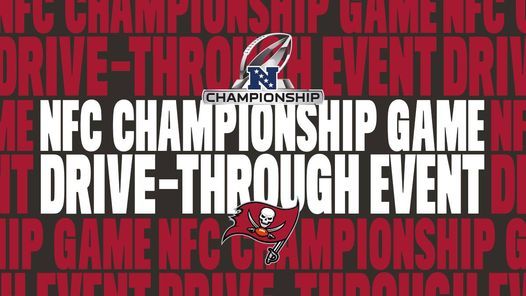 Nfc Championship Game Drive Through Event Raymond James Stadium Tampa 22 January 21