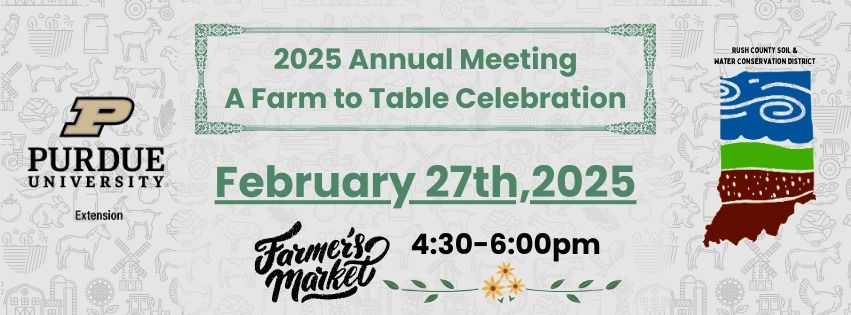 2025 Annual Meeting A Farm To Table Celebration