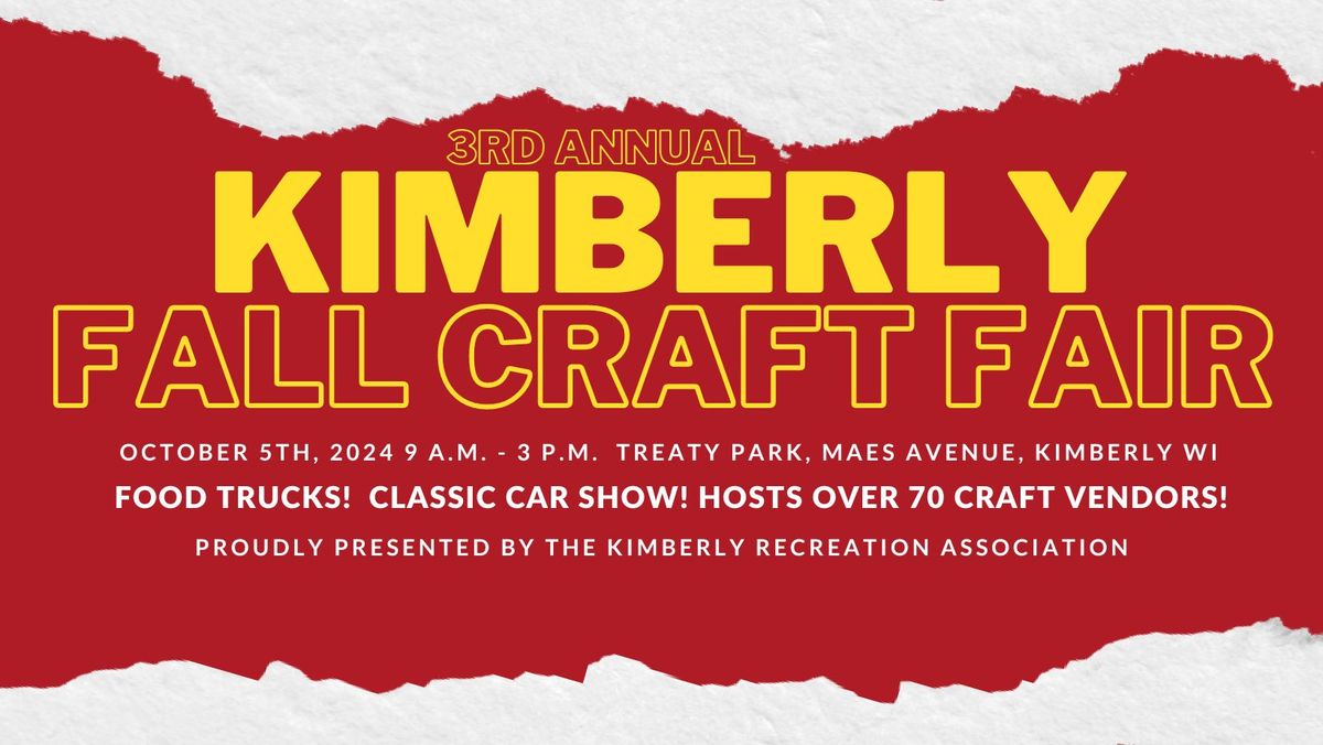 Kimberly Fall Craft Fair