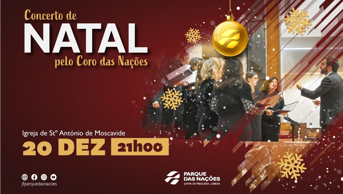 Concertos de Natal pelo Coro das Na\u00e7\u00f5es