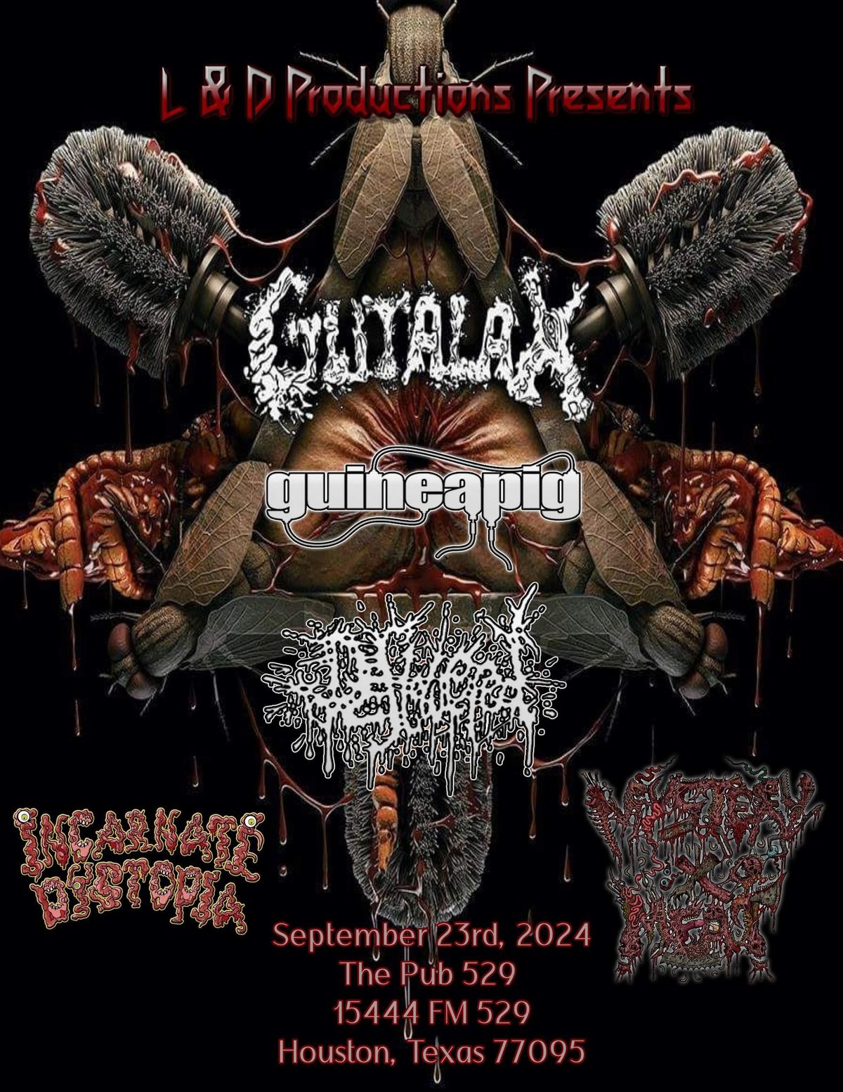 Gutalax (Goregrind CZ) Guineapig, Deflowered \u201cTasting Toilets Across Texas\u201d