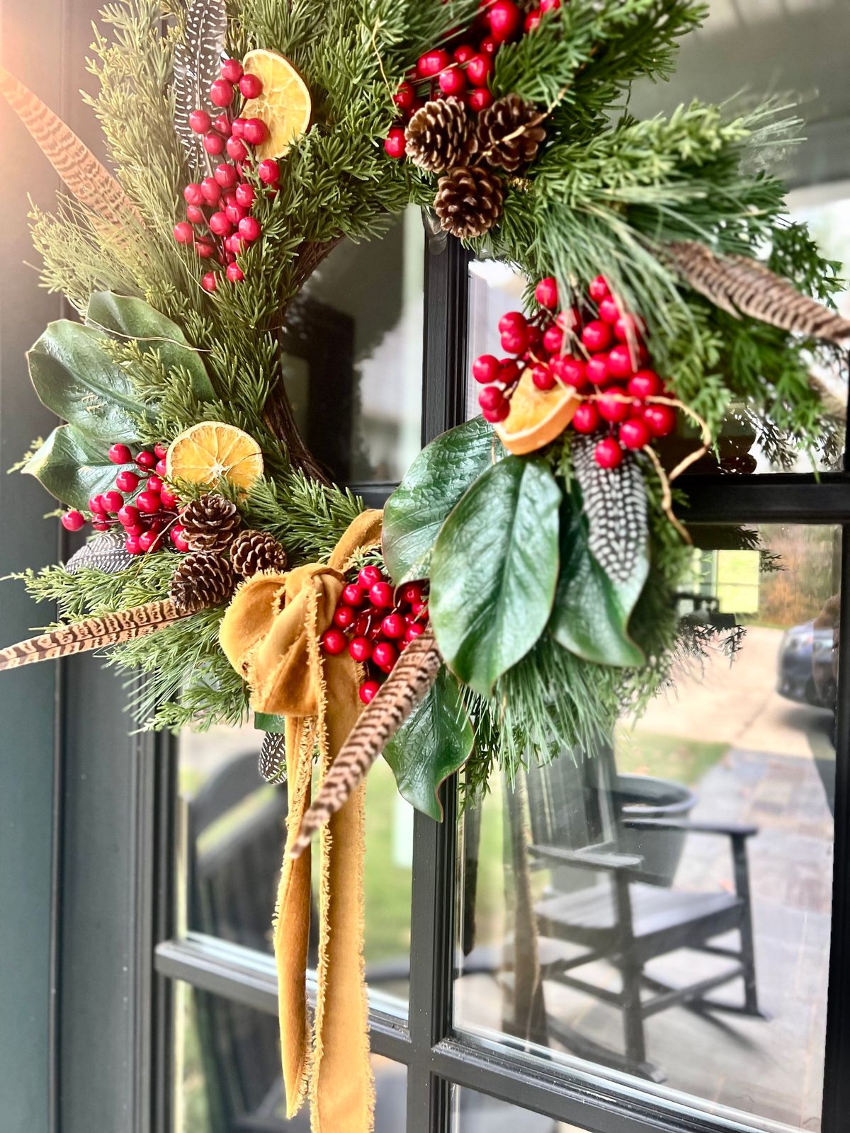 Wreath Making Class-Christmas\/Holiday Theme