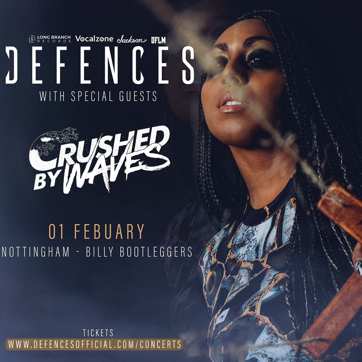 DFLM Presents: Defences + Crushed By Waves + more tba - Nottingham