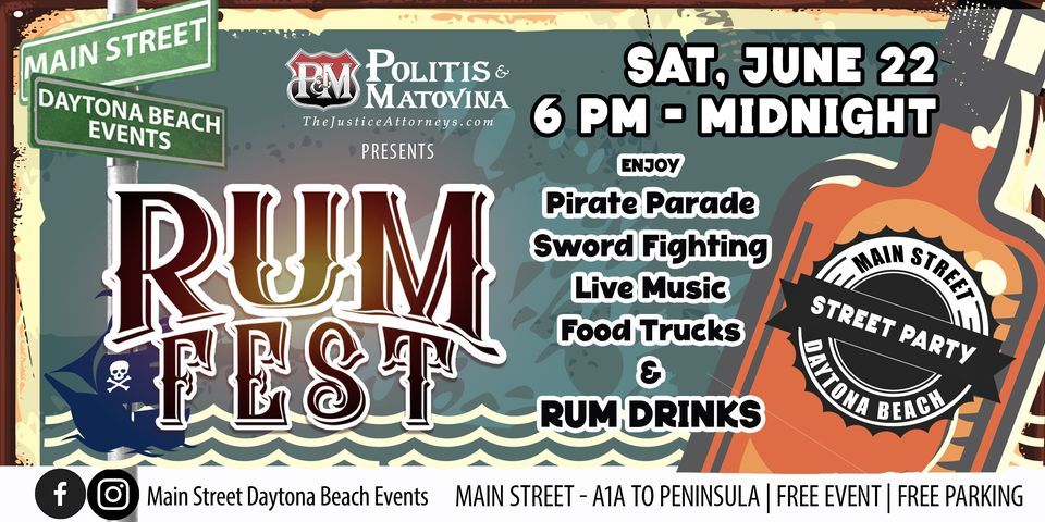 13th Annual Main Street Rum Fest