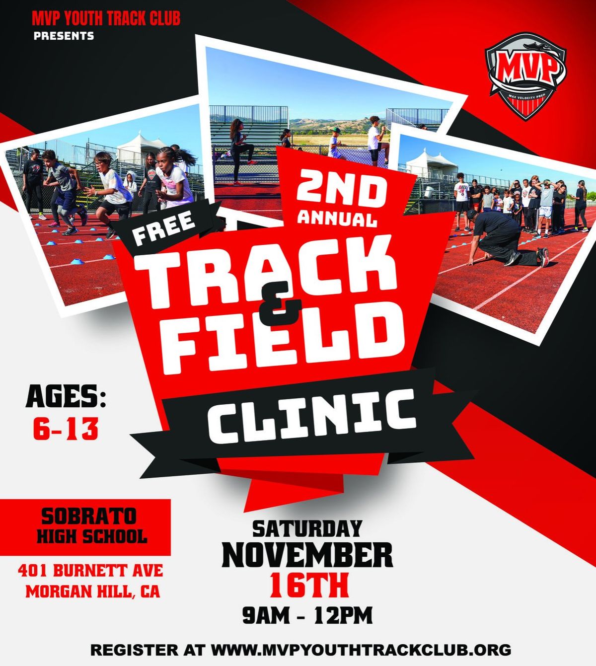 Free Youth Track & Field Camp